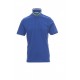 polo nautic payper uomo manica corta con dettagli in contrasto jersey slub yarn 160gr