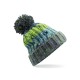 Cappello BEECHFIELD B486 U Unisex Corkscrew Pom Pom Beanie 100% acrilico