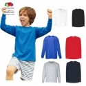 T-SHIRT BAMBINO FR610070 MANICA LUNGA VALUEWEGHIT. M/L 100%C 