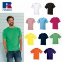 T-SHIRT UOMO JEZT150 RUSSELL LEGGERA MANICA CORTA COTONE RING SPUN