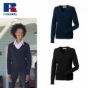 PULLOVER RUSSELL SCOLLO V DONNA 275 GR. JE710F